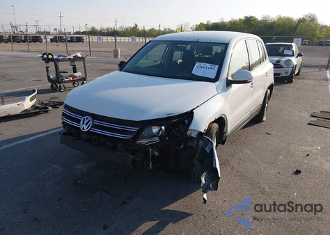 2014 Volkswagen Tiguan S from USA, damaged, VIN WVGAV3AX6EW533828